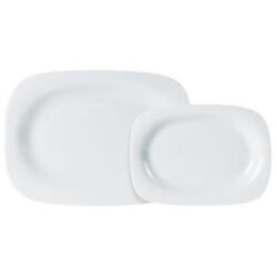 Rectangular Rimmed Plate 24x18cm/9.5"x7"