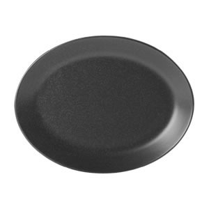 Graphite Oval Plate 30cm/12"