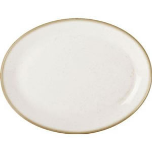 Oatmeal Oval Plate 30cm/12"
