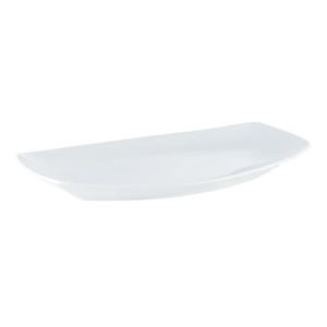 Convex Oval Plate 33cm