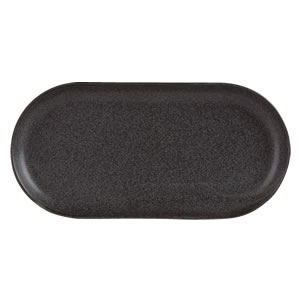 Graphite Narrow Oval Plate 30cm / 12"
