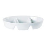 Oval 3 Division Dish 28cm/11"