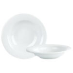Banquet Winged Pasta Plate 25cm/10" 48cl/17oz