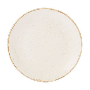 Oatmeal Coupe Plate 18cm/7"