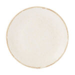 Oatmeal Coupe Plate 28cm/11"