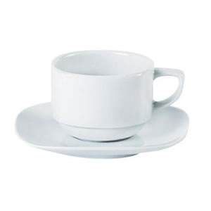 Square Stacking Teacup Saucer 15cm/6"