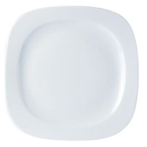 Square Rimmed Shaped Plate 18cm(21cm) 7"(8.25")