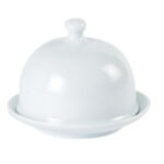 Round Covered Butter Dish 9x6.5cm/3.5"x2.5"