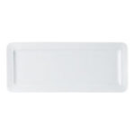Flat Rectangular Buffet Tray 35.5x14.5cm/14.25"x5.75"