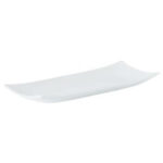 Curved Edge Rectangular Buffet Tray 30x13cm/12"x5.25"