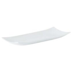 Curved Edge Rectangular Buffet Tray 30x13cm/12"x5.25"