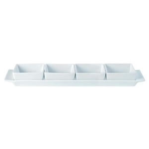Square Shape Set of 4 Bowls & Tray