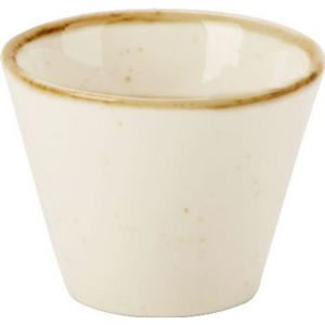 Oatmeal Conic Bowl 5.5cm/2.25" 5cl/1.75"