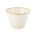 Oatmeal Conic Bowl 11.5cm/4.5" 40cl/14oz