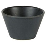 Rustico Carbon Conic Bowl 13cm