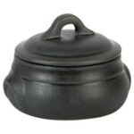 Rustico Carbon Bellied Casserole 14x6.5cm /70cl