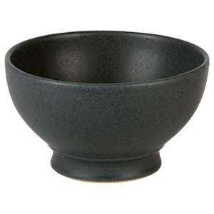 Rustico Carbon Footed Bowl 13.5cm