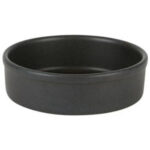 Rustico Carbon Round Tapas Dish14.5cm