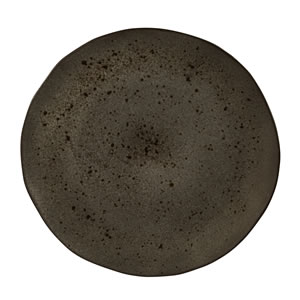 Black Ironstone Presentation Plate 32cm
