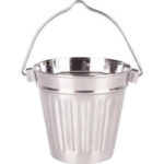 Ribbed Handled Pail 9.5cm x 9cm
