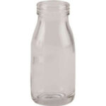 Mini Glass Milk Bottle 100ml