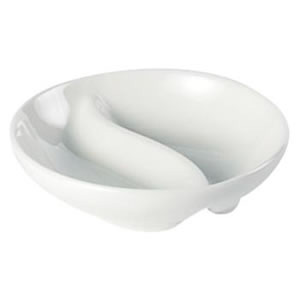 Chilli Dish Divided 9cm/3.5" (X4533)