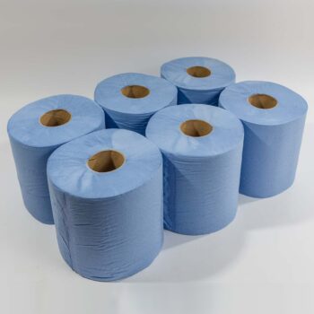 Centre Feed Roll  Blue (150m ) pk 6