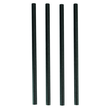 Straws:  Paper Black 5" 250 (Sip)