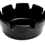 Black melamine Ashtray