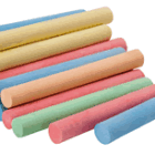Coloured Chalk Sticks PK100