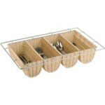 Poly Rattan Cutlery Basket
