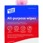 All Purpose wipes Anti Bacterial (Red 200 pk) SANITARY