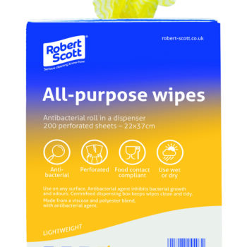 All Purpose wipes Anti Bacterial (Yellow 200pk) WASH