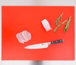 Large High Density Red Chopping Board