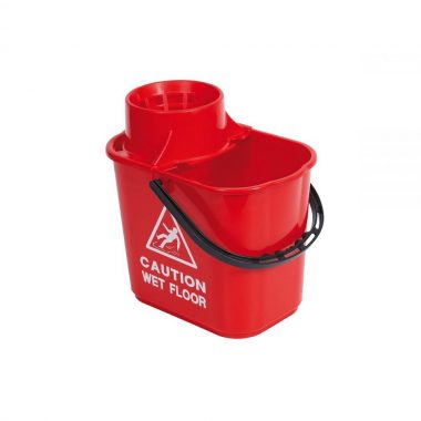 Mop Bucket: 12 ltr  Red