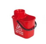 Mop Bucket: 12 ltr  Red