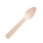 Disposal Tea Spoons Birchwood Pack of 100