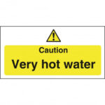 Caution Very Hot Water Sign