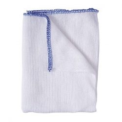 Dishcloths (Blue Trim 10pk)