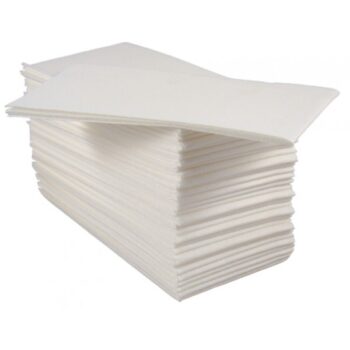 Napkins 40cm 2 ply White 8 fold (2000)