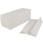 Hand Towels: Centre Fold Paper White (2400)