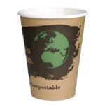 Fiesta Compostable Hot Cup Double Wall 'Kind' 12oz (Box 500)