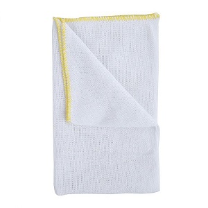 Dishcloths (Yellow Trim 10 pk)