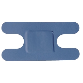 Blue  Detectable Assorted Catering Plasters pk 100
