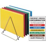Medium  High Density Chopping Board Set & Rack