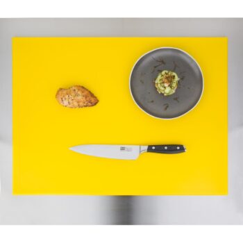 Large High Density Yellow Chopping Board
