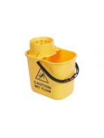 Mop Bucket: 12 ltr Yellow