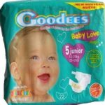 Premium Nappies JUNIOR  25-55 lbs (12 - 25 kgs)