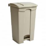 BIN:Kitchen Pedal Bin Beige 87Ltr