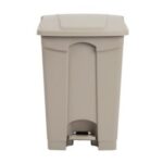 BIN:Kitchen Pedal Bin Beige 45Ltr